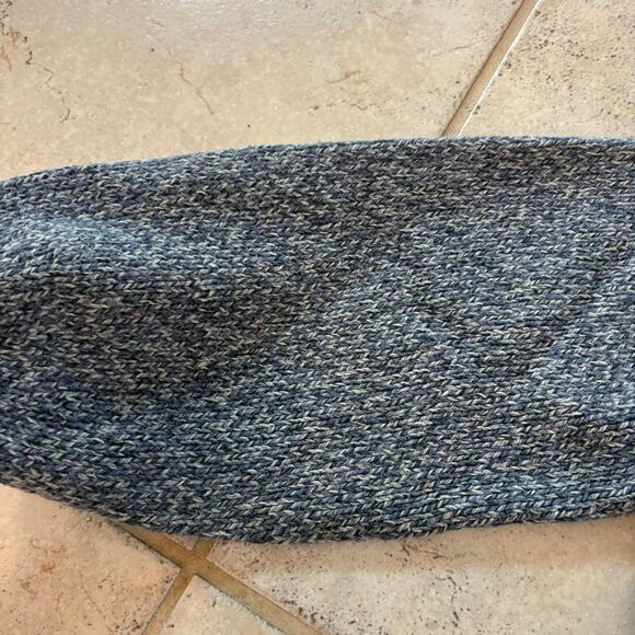 Polo Ralph Lauren Blue Marled Knit Logo POLO Crewneck Sweater Size L - Picture 8 of 11